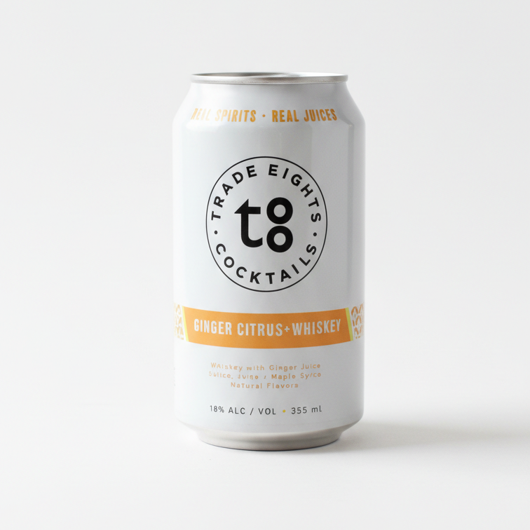 Ginger Citrus +Whiskey — Trade Eights Cocktails